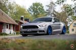 Ford Mustang GT on Vossen Wheels (VPS-306) 2019 года